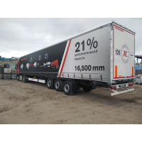 Шторный полуприцеп Kassbohrer XS K.SCX X Domestic 16,5 м (Коники)