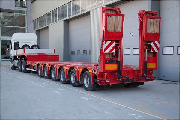 Раздвижной низкорамный трал Кессборер LB6E