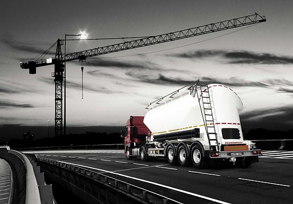 Полуприцеп цементовоз Kassbohrer SSL 35